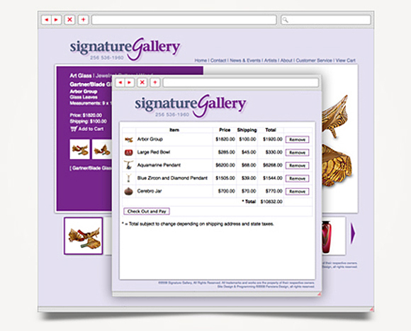 Web - Web Design - Signature Gallery - Website 4