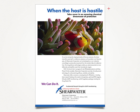 Print - Shearwater Corporation - Full-Page Advertisement