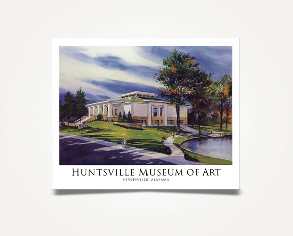 Print - Huntsville Museum Of Art - Commemorative Poster 1